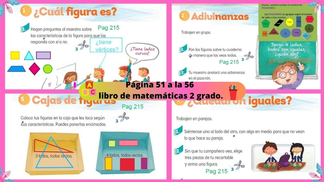 Watch Páginas 51 a la 56 libro de matemáticas 2 grado Now Páginas 51 a la 56 libro de matemáticas 2 grado