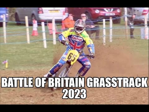 Frittenden Battle Britain Grasstrack 2023! A vlog from my days racing in the 500 class + Finals