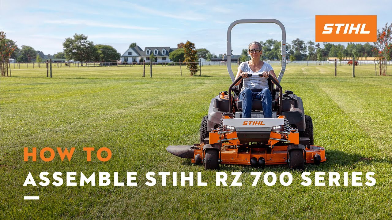 How to Assemble: STIHL RZ 700 Series | STIHL Tutorial