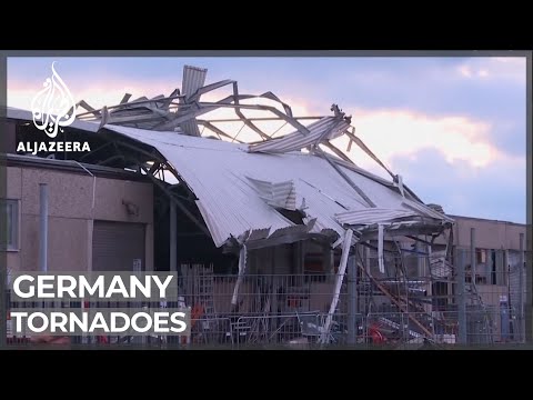 Germany tornadoes: Trail of destruction in western regions
