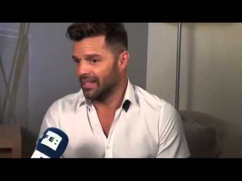 (Interview) Ricky Martin in Vienna to support the fight against AIDs through the Life Ball 2014.