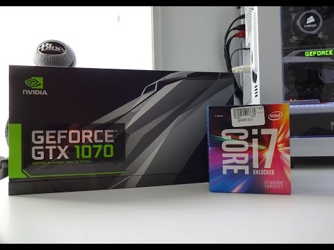 NVIDIA GEFORCE GTX 1070 Founders Edition Pair With i7 6800K Gaming Benchmark 1440p/1080p