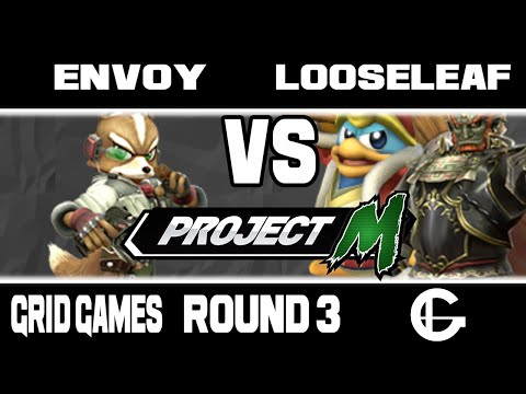 Envoy (Fox) VS Looseleaf (Dedede/Ganon) | Grid Project M Weekly 47 | Round 3