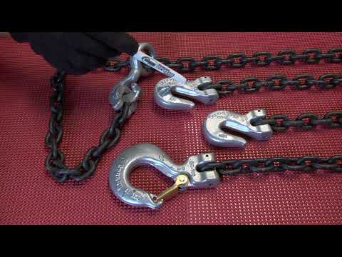 The choker hitch chain slings hd