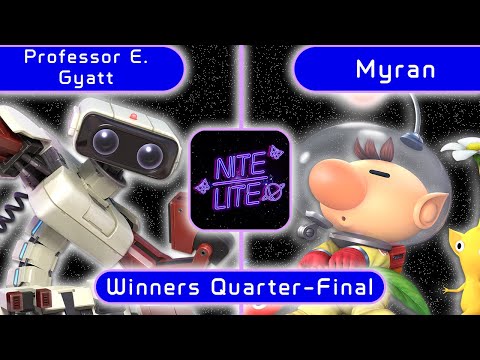 Nite Lite 8 - Myran (Olimar) vs. Professor E. Gyatt (R.O.B) - Winners Quarter-Final