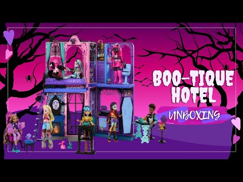 Boo-tique Hotel Playset 👻 | Unboxing Monster High G3