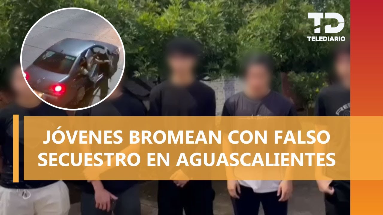 Jóvenes amagan con 'levantar' a dos menores en Aguascalientes; fue una mala broma: fiscalía