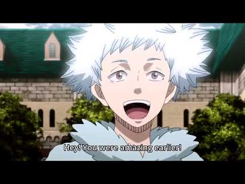 Asta become friends with Magic Knight Captain Rill