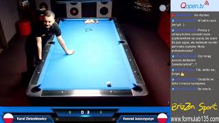 Konrad Juszczyszyn vs Karol Zielenkiewicz - Turniej Formuła B 1-3-5 PRO q24q.pl  - Grupa C