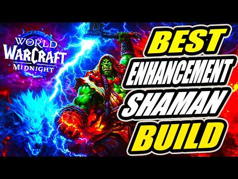 BEST ENHANCEMENT SHAMAN BUILD + BURST ROTATION +MACROS+BIS STATS Midnight 12.0 World of Warcraft PvP
