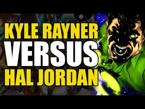 Kyle Rayner vs Hal Jordan The Green Lantern (Ion: The Torch Bearer)