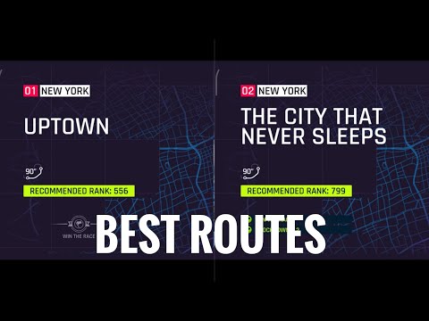 [Touchdrive] Asphalt 9| New York | Race 1,2- Uptown and  The city that never sleeps | Best Routes