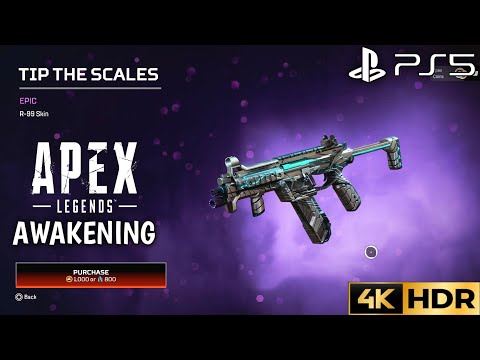 Tip The Scales R-99 Skin Apex Legends Awakening Collection Event R99 Gun Skin | R 99 Skin Apex Gun