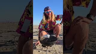 Beach BBQ on the Salton Sea
