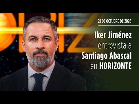 🔴 EXCLUSIVA: SANTIAGO ABASCAL denuncia en HORIZONTE la violencia contra VOX en precampaña