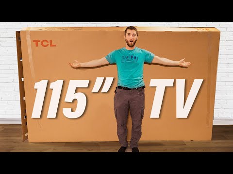 Unboxing the World's Biggest TV: A Giant Among Screens