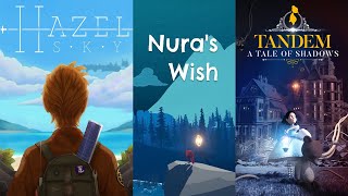 Смотрим демки [Hazel Sky | Nura's Wish | Tandem: A Tale of Shadows]