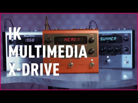 IK Multimedia X-Drive Effect Pedal with Audio Interface Impression | Bax Music UK