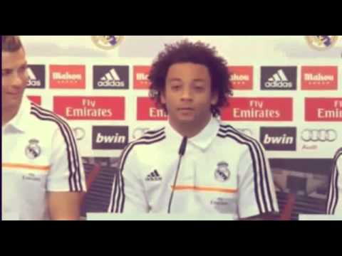 Cristiano Ronaldo y Marcelo lloran de risa