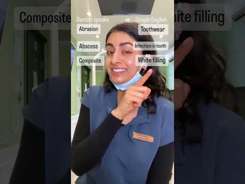 Impress your dentist with these words 😏 #dentist #dental #education #oralhealth