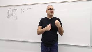 6. Calculating Mixed Strategy Nash Equilibrium of a 3 x 3 Game: An Example (Game Theory Playlist 4)