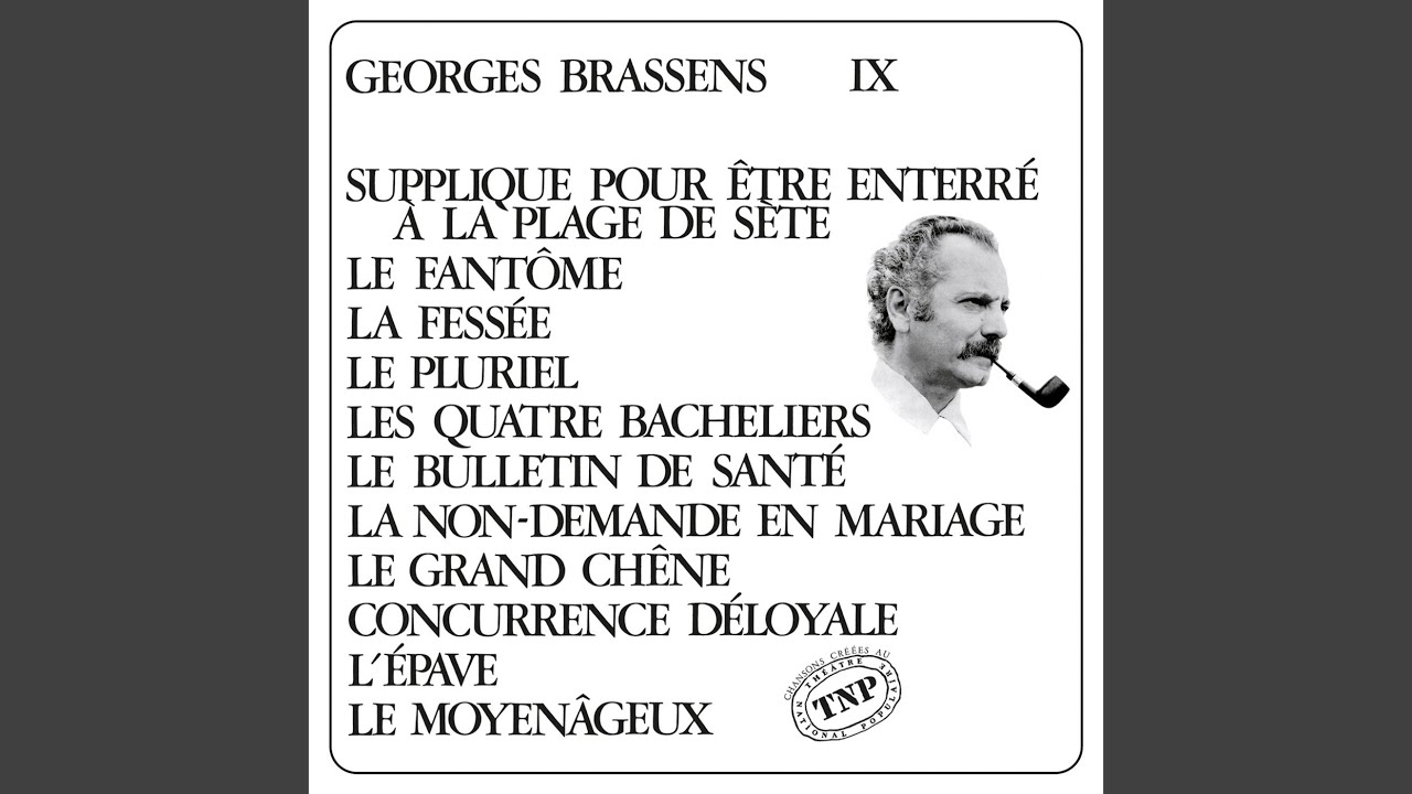 Georges Brassens - Le fantôme