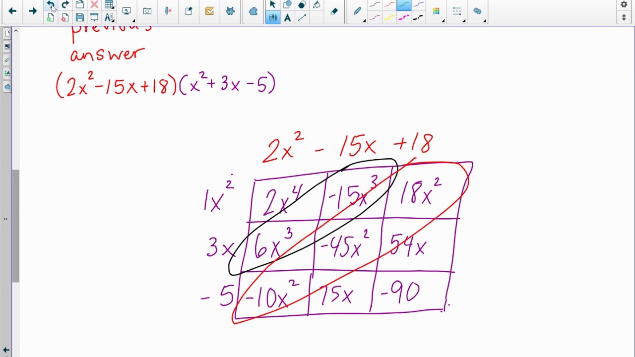 Multiplying 2 or more Polynomials in Function Notation