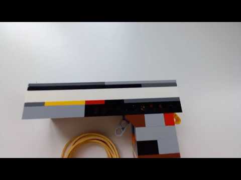 Маленький резинкострел из лего. + Туториал