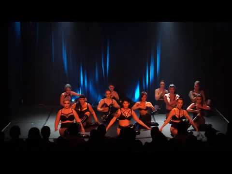 Neo Burlesque students perform Big Black Boots - The Bombshell Burlesque Academy