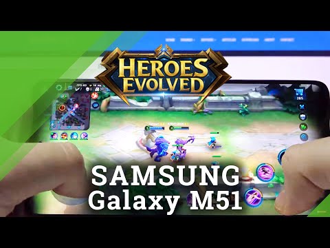 Heroes Evolved on SAMSUNG Galaxy M51 – Gaming Quality Checkup