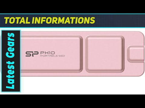 Blazing Fast! Silicon Power 1TB PX10 Portable SSD - Perfect for Creators!