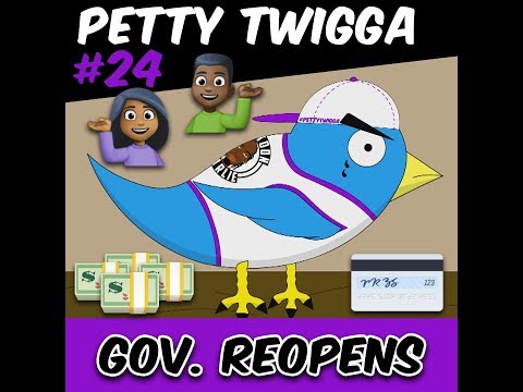 Petty Twigga - Government Reopens - Cartoon Charlie