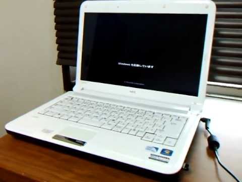 NEC LaVie E LE150/E1 Windows起動