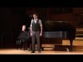 "The Vagabond" by Vaughan Williams [Justin Little, baritone]