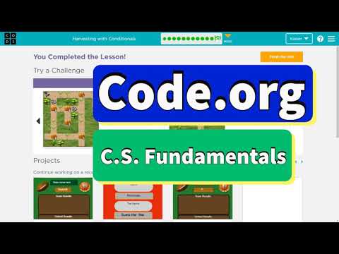 Code.org Express Course Lesson 19 Harvesting with Conditionals | Challenges | Tutorial with Answers