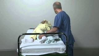 30°-Lagerung - Komfortvariante mit einfachen Hilfsmitteln