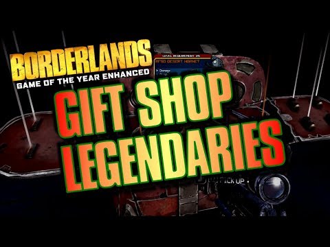 Borderlands GOTY Enhanced - How to Get Legendaries in the Hyperion Gift Shop EARLY GAME!