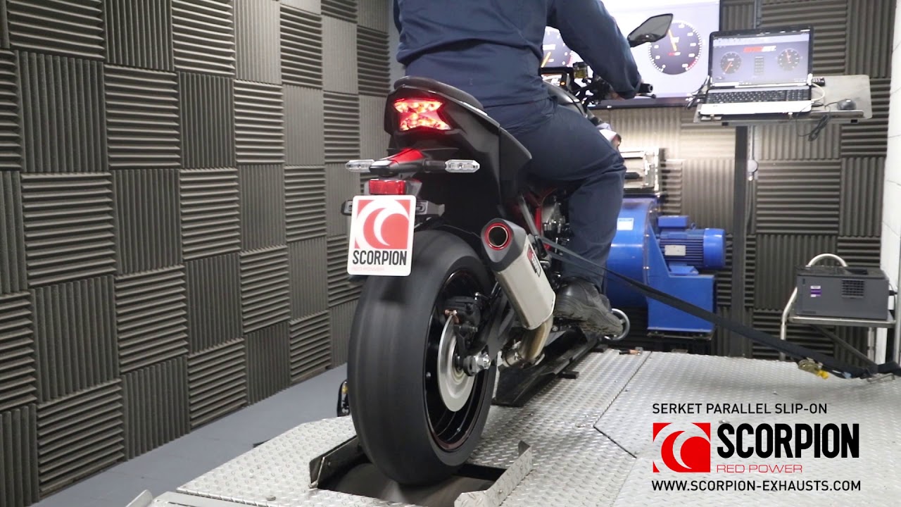 Scorpion Red Power Slip-On Exhaust - Kawasaki Z H2 (20-25) Video