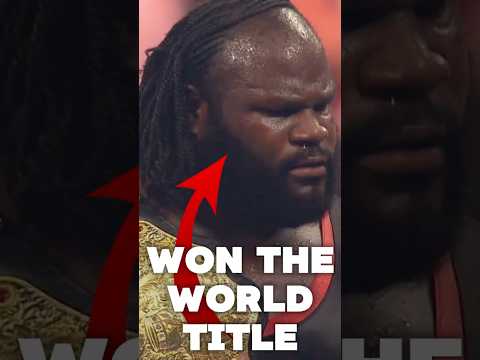 When Mark Henry WON the World Title #wwe #wrestling #shorts