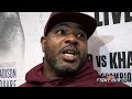 COACH BOMAC "VIRGIL HUNTER DONT EVEN THINK AMIR KHAN CAN WIN! TERENCE IS THE GUY AT 147!"