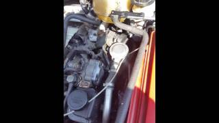 Removing expansion/coolant reservoir tank on 2003-2007 saab 9-3 2.0t