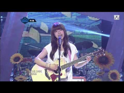 Live HD | 120607 주니엘 "일라 일라 (illa illa)" (Debut Stage) @ MNET M! Countdown