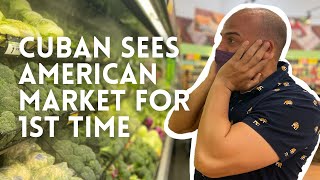 Cuban Goes to American Supermarket for the 1st time- Communism to Capitalism