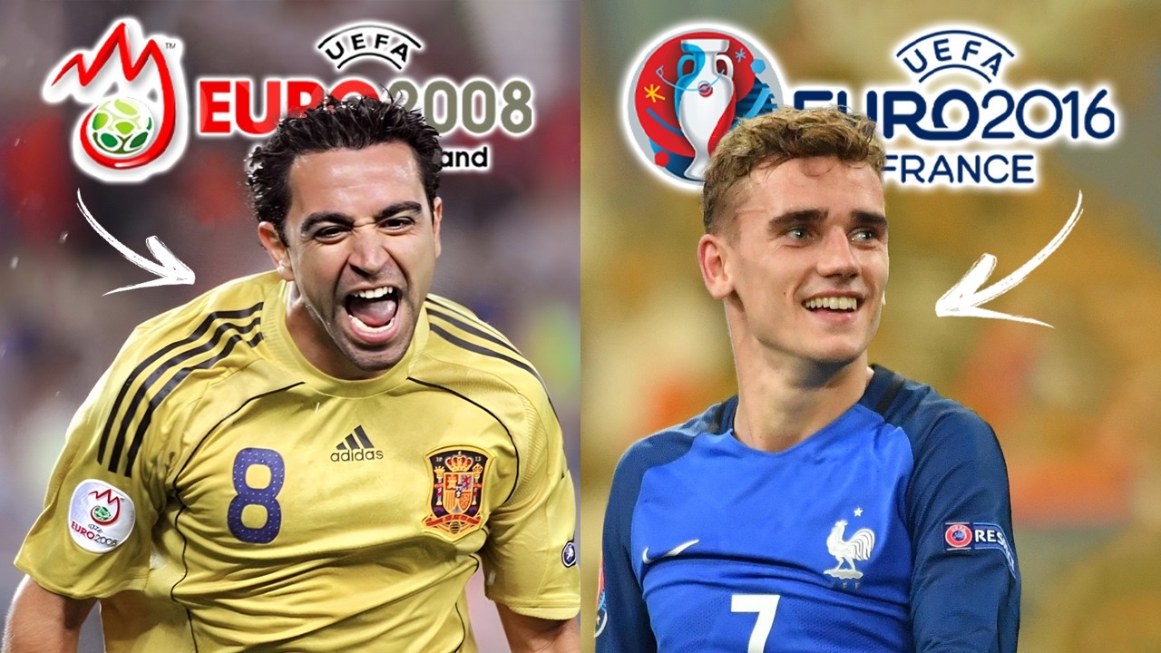 O MELHOR JOGADOR de CADA Eurocopa 🔥