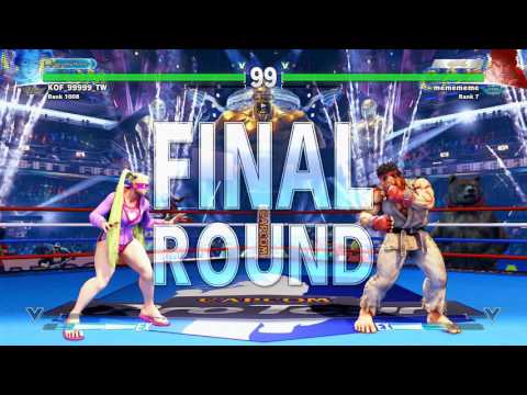 SFV~ Ryu (MCZ Daigo Umehara) vs. Rainbow Mika (KOF_99999_TW) HD 2