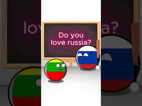 Top 7 countries that hate Russia the most  #countryballs #poland #russia #france #ukraine