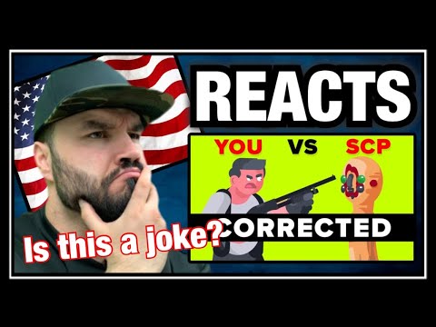 British Marine Reacts To You vs SCP Foundation, Can You Defeat and Contain SCP-173, SCP-096, SCP-682