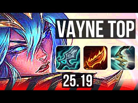 VAYNE vs JAX (TOP) | 17/0/3, Legendary, 6 solo kills | EUW Master | 25.19