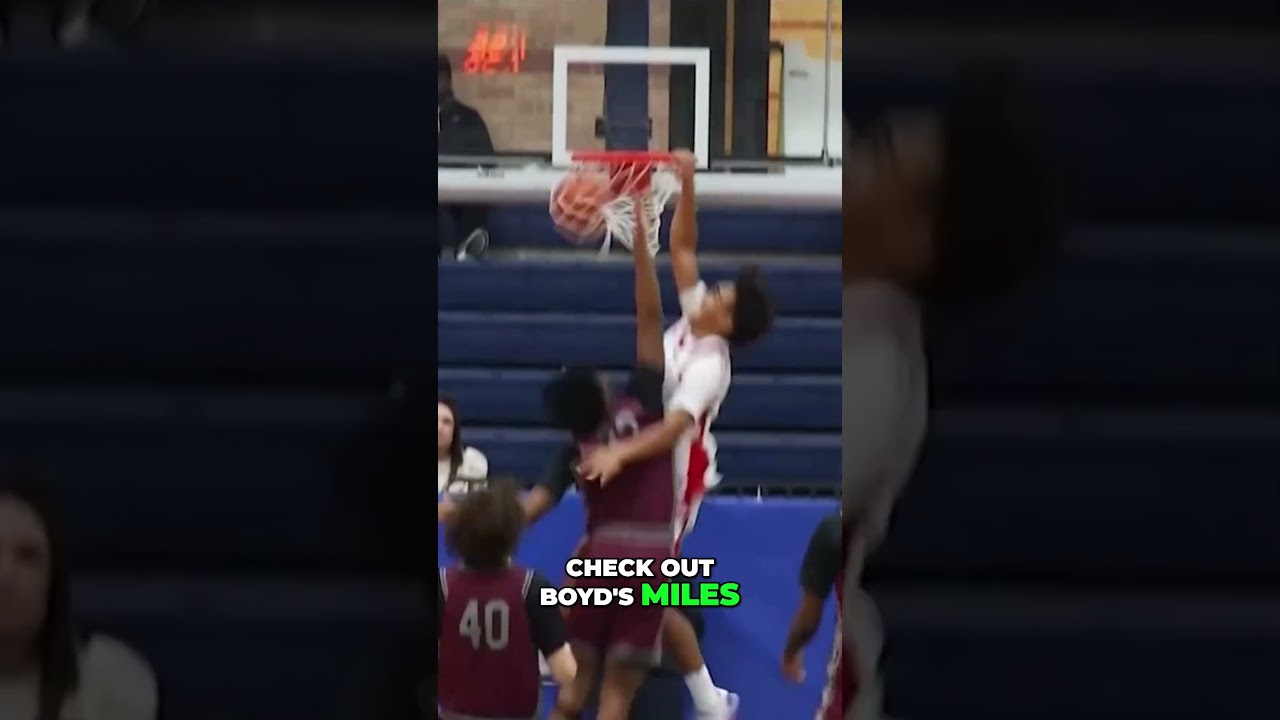 Boyd's Miles Morgan brought the hammer down last week vs Plano