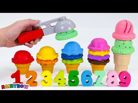 Pretend Play Toy Kitchen | Learn Counting, Numbers & Colors for Preschool Toddlers